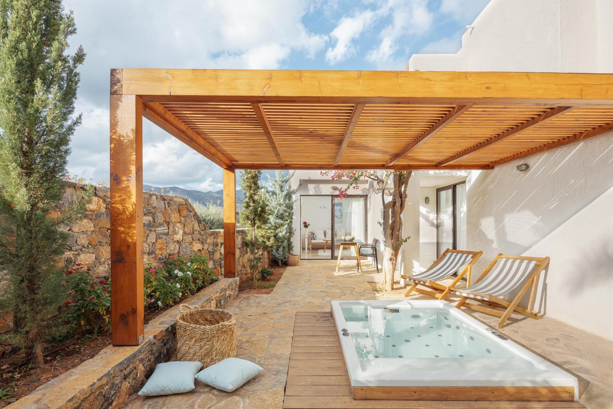 St. Nicolas Bay Resort Hotel & Villas Agios Nikolaos Exterior foto