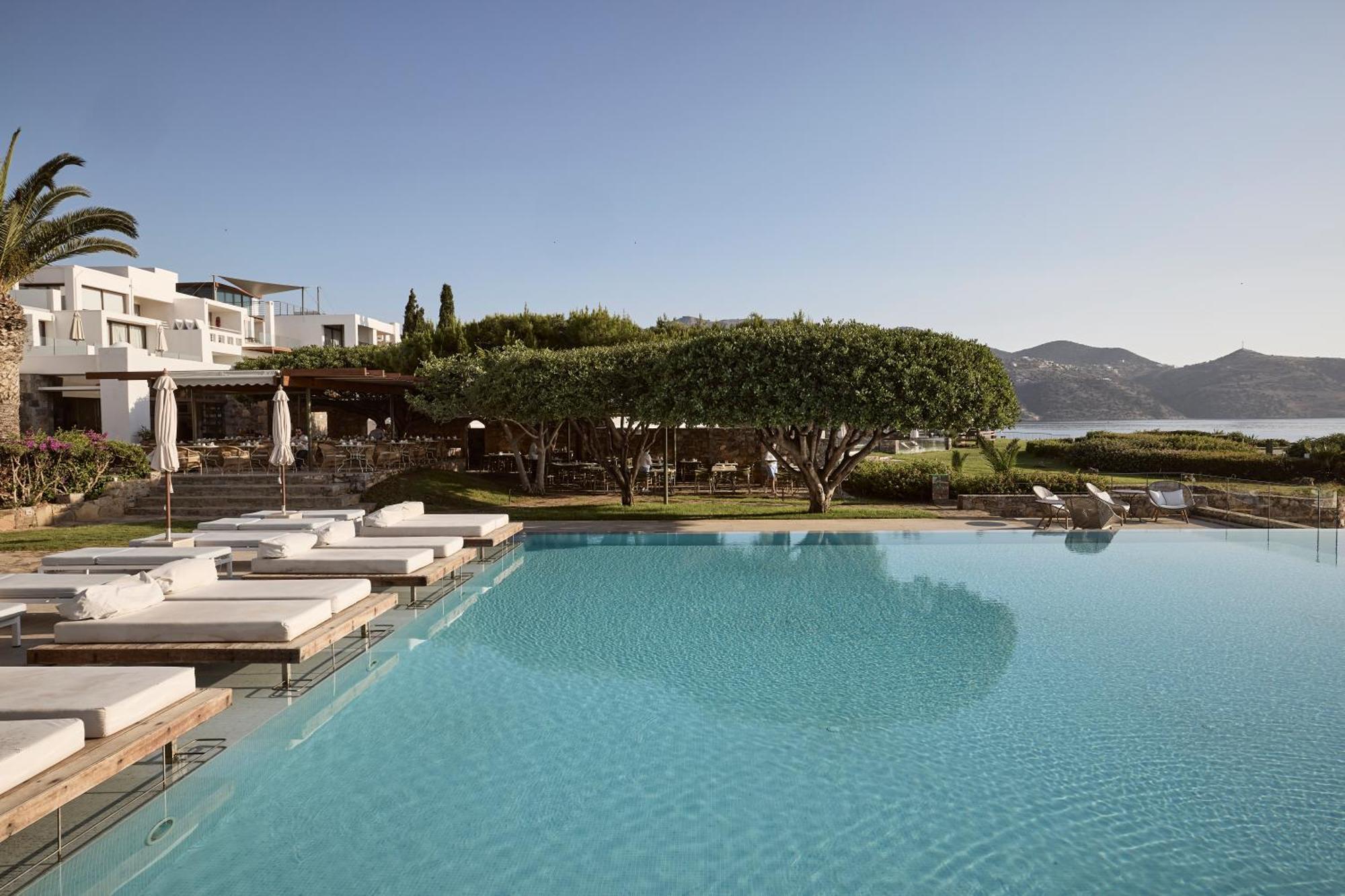 St. Nicolas Bay Resort Hotel & Villas Agios Nikolaos Exterior foto