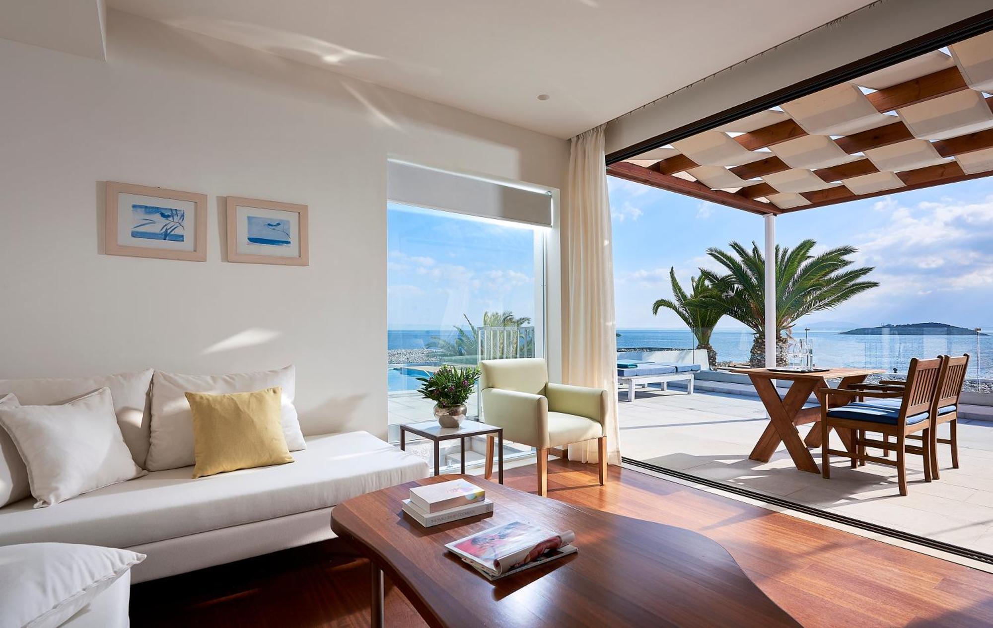 St. Nicolas Bay Resort Hotel & Villas Agios Nikolaos Exterior foto