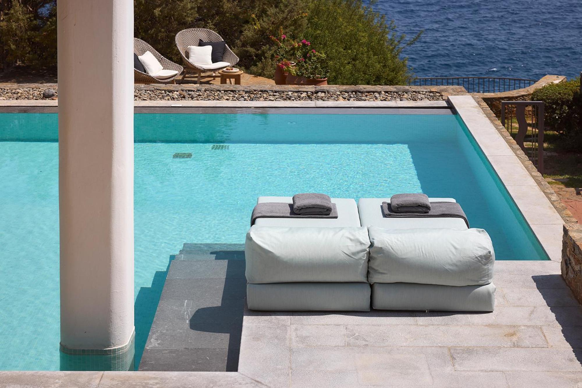 St. Nicolas Bay Resort Hotel & Villas Agios Nikolaos Exterior foto