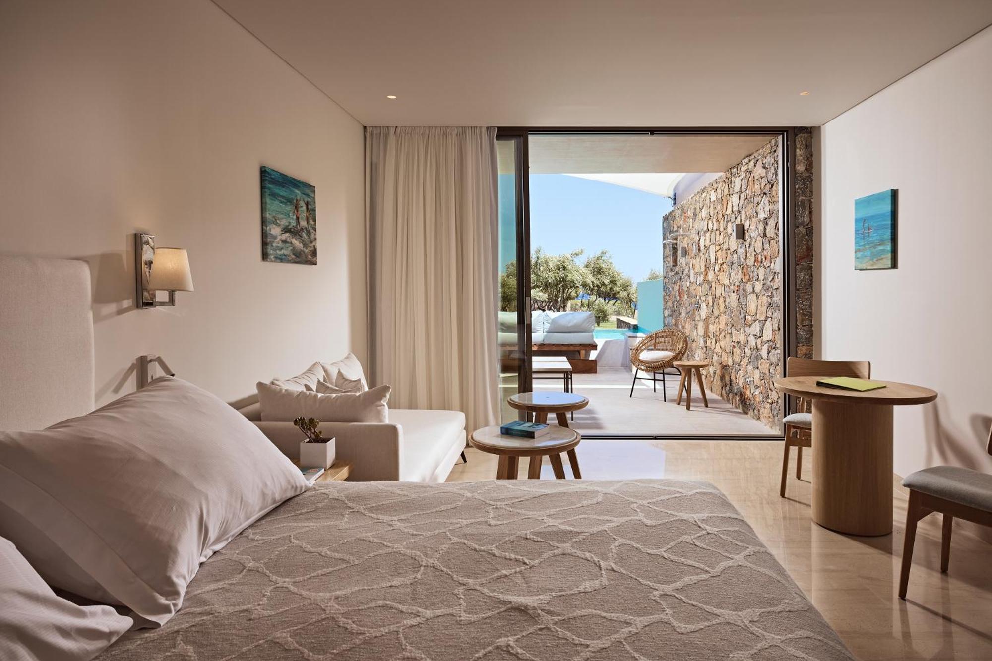 St. Nicolas Bay Resort Hotel & Villas Agios Nikolaos Exterior foto