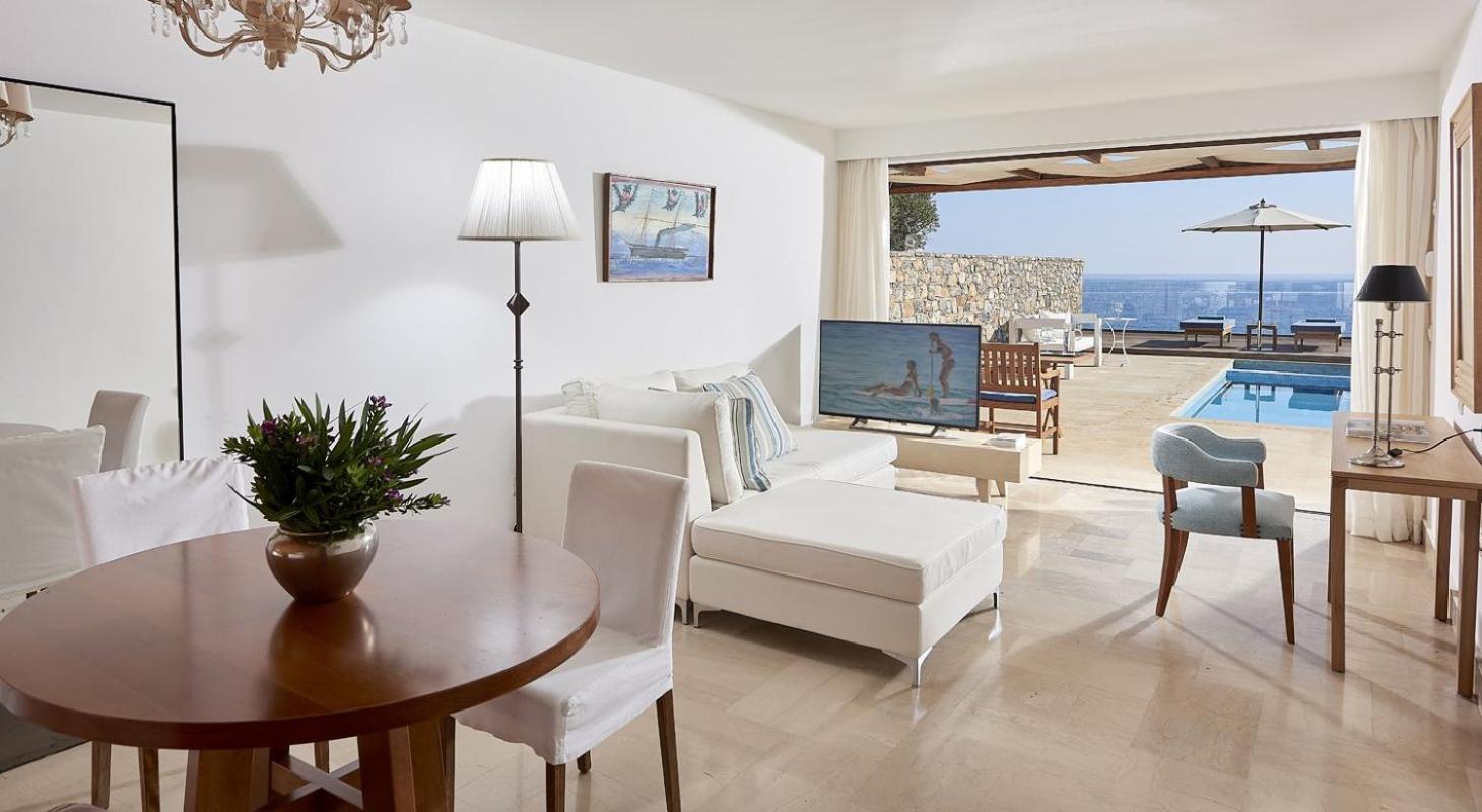 St. Nicolas Bay Resort Hotel & Villas Agios Nikolaos Exterior foto
