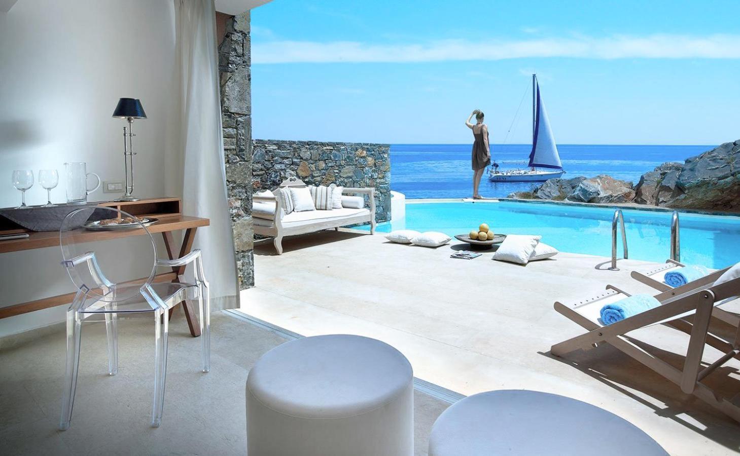 St. Nicolas Bay Resort Hotel & Villas Agios Nikolaos Exterior foto